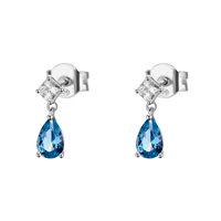 Orecchini Brosway Donna FANCY FREEDOM BLUE in Argento Cubic Zirconia FFB113